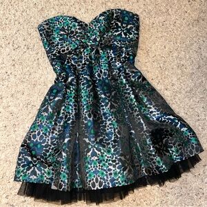 BCBGMaxAzria Strapless Cocktail Dress